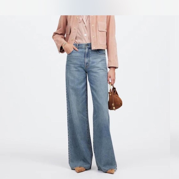 Madewell Denim - Madewell Superwide-leg jeans